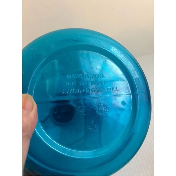 Hydromate water bottle & strap turquoise 1 gal container - Picture 5 of 5